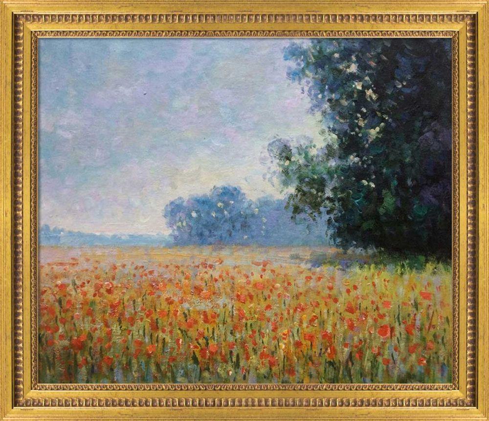 Oat Fields Pre-Framed - Versailles Gold Queen Frame 20" X 24"