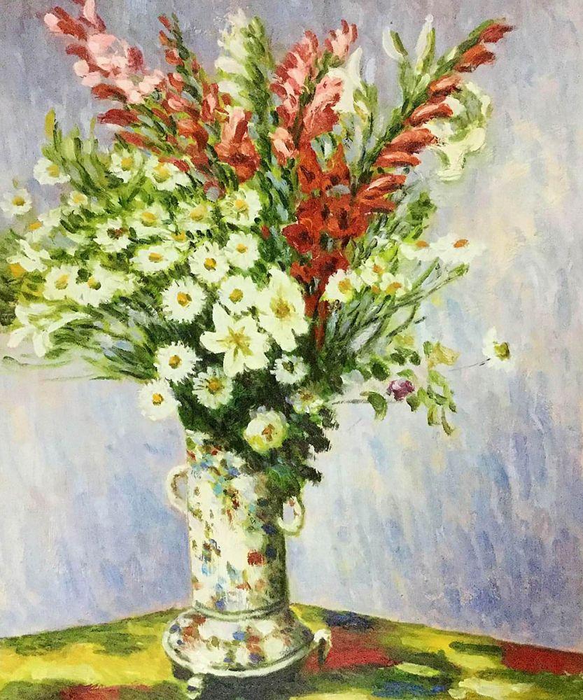 Bouquet of Gadiolas, Lilies and Dasies