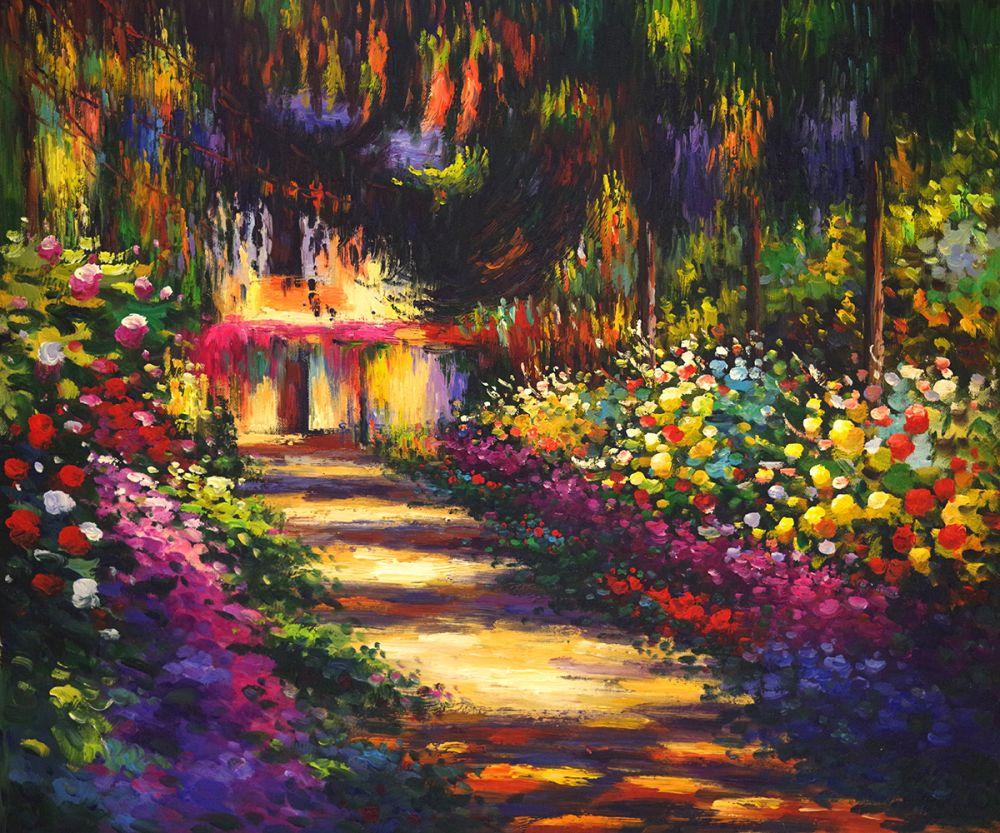 Pathway in Monet's Garden at Giverny