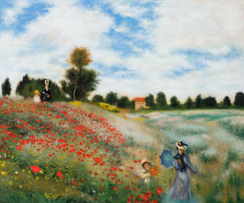 Poppy Field in Argenteuil