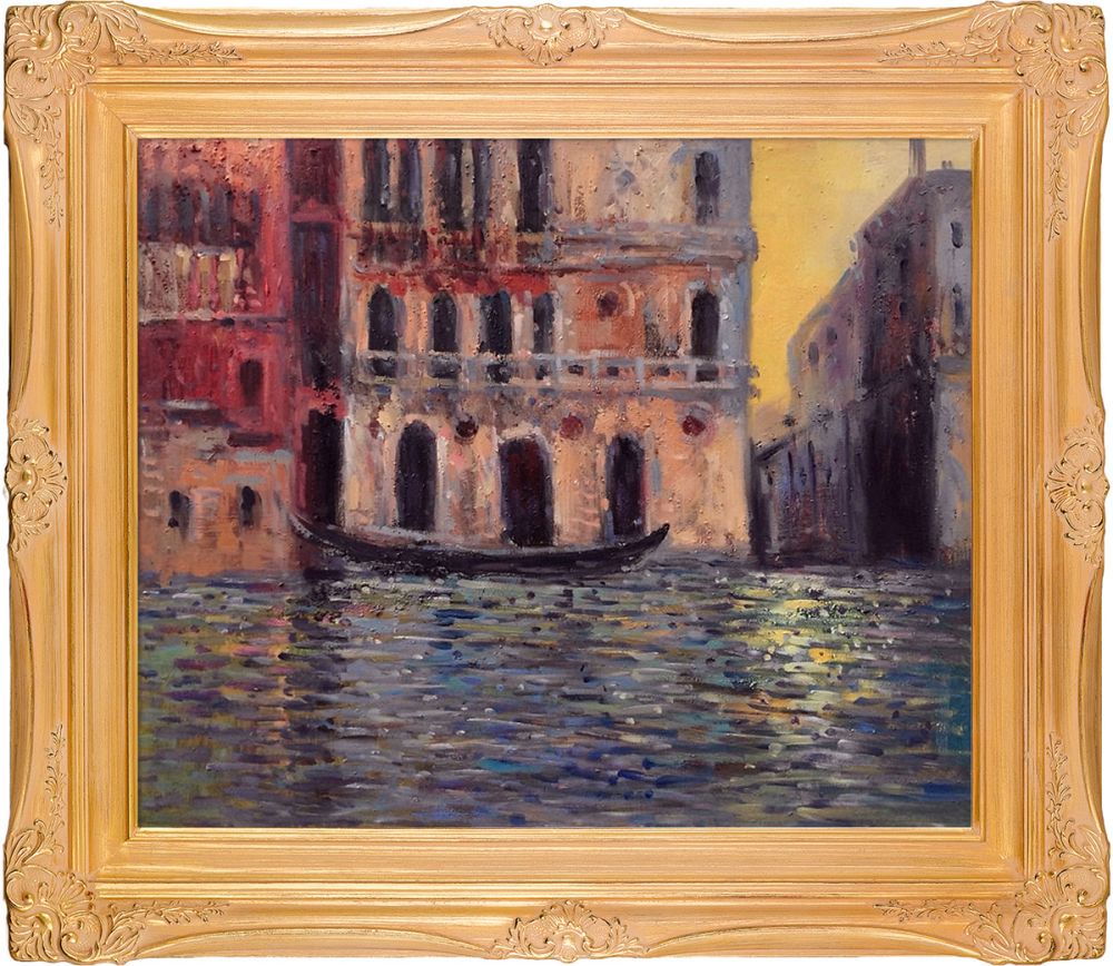 Palazzo Dario 3, 1908 Pre-Framed - Imperial Gold Frame 20" X 24"