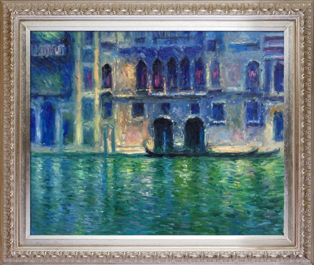 Palazzo da Mula at Venice, 1908 Pre-Framed - Elegant Champagne Frame 20"X24"