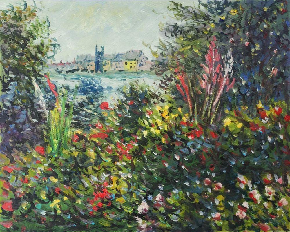 Flowers at Vetheuil, 1881