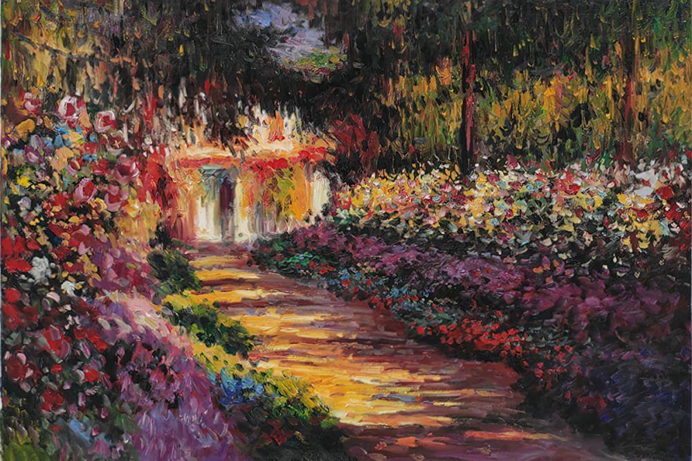 Pathway in Monet's Garden at Giverny, 1901-02
