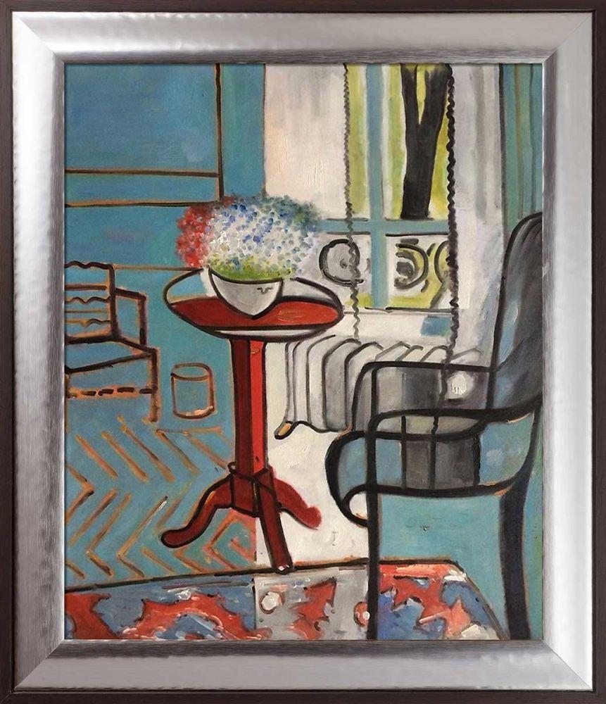 The Window, 1916 Pre-Framed - Magnesium Silver Frame 20" X 24"