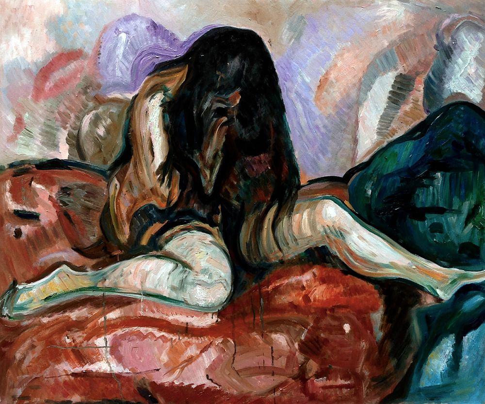 Weeping Nude, 1913-14