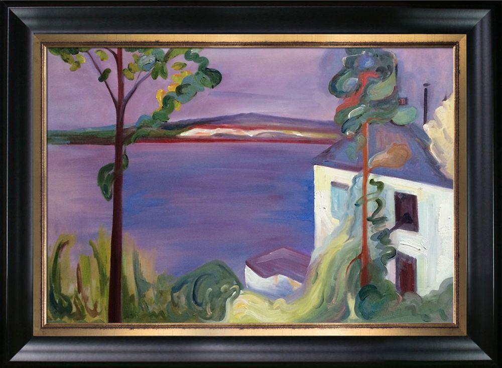 From Nordstrand, 1891 Pre-Framed - Black Matte King and Piccino Luminoso Custom Stacked Frame 24" X 36"