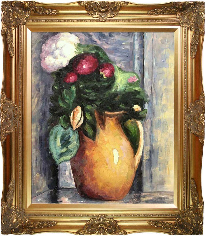 The Yellow Pot Preframed - Victorian Gold Frame 20"X24"