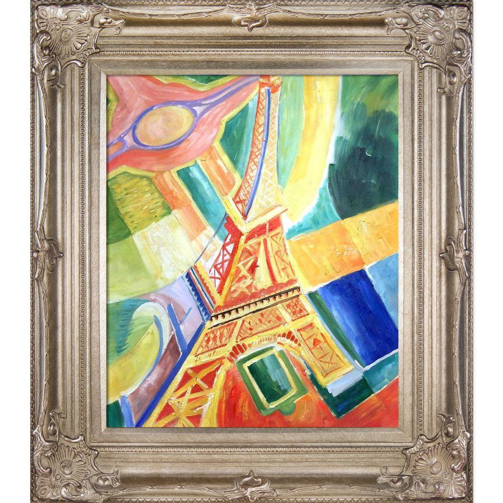 La Tour Eiffel, 1928 Pre-framed - Renaissance Champagne Frame 20"X24"