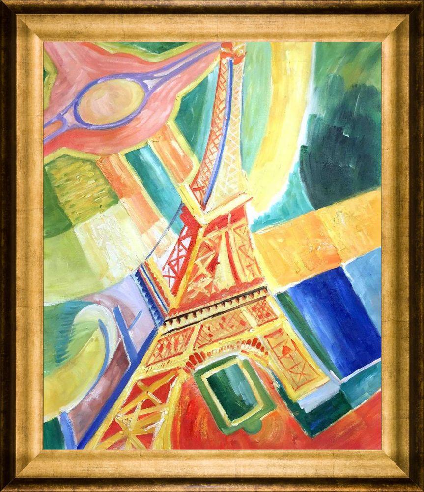 La Tour Eiffel, 1928 - Athenian Gold Frame 20"X24"