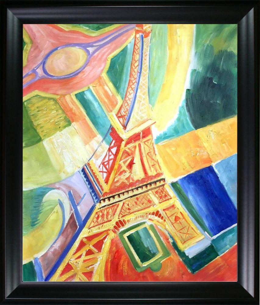La Tour Eiffel, 1928 - Black Matte Frame 20"X24"