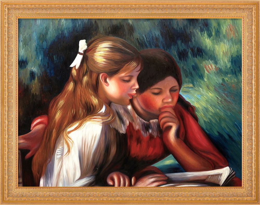 La Lecture Pre-Framed - Sovereign Frame 30" X 40"