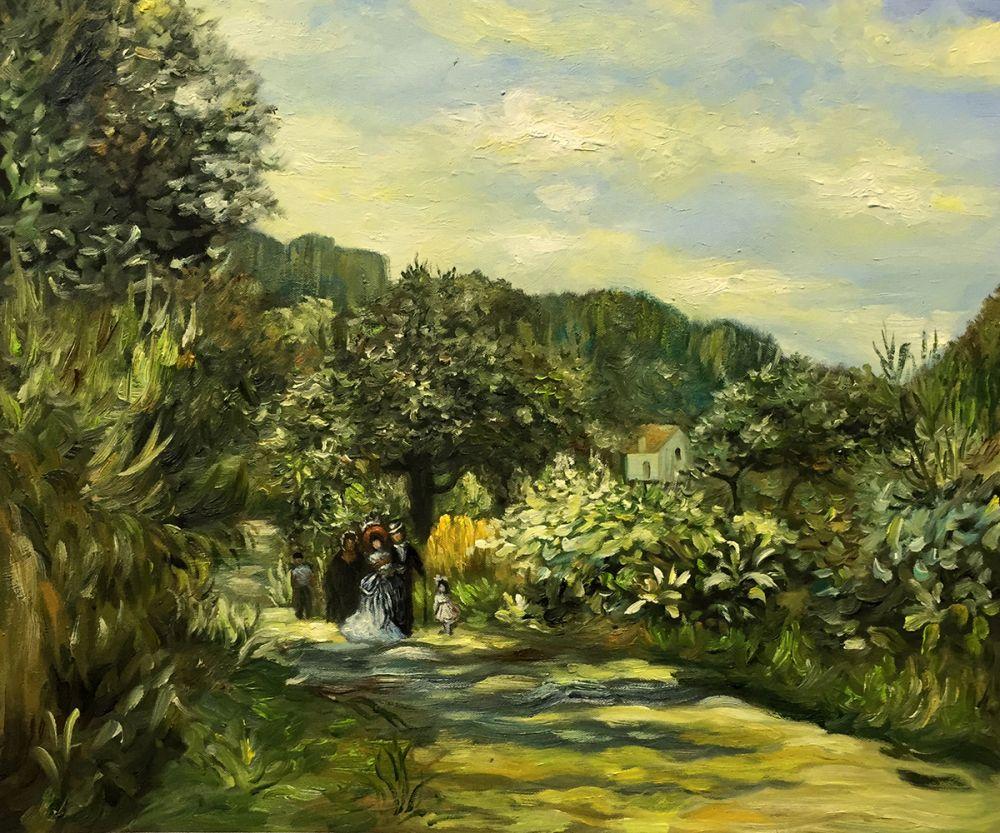 A Road in Louveciennes, 1870