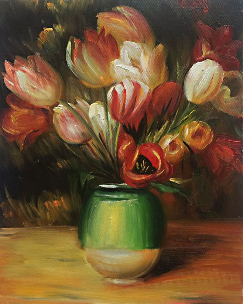 Tulips in a Vase