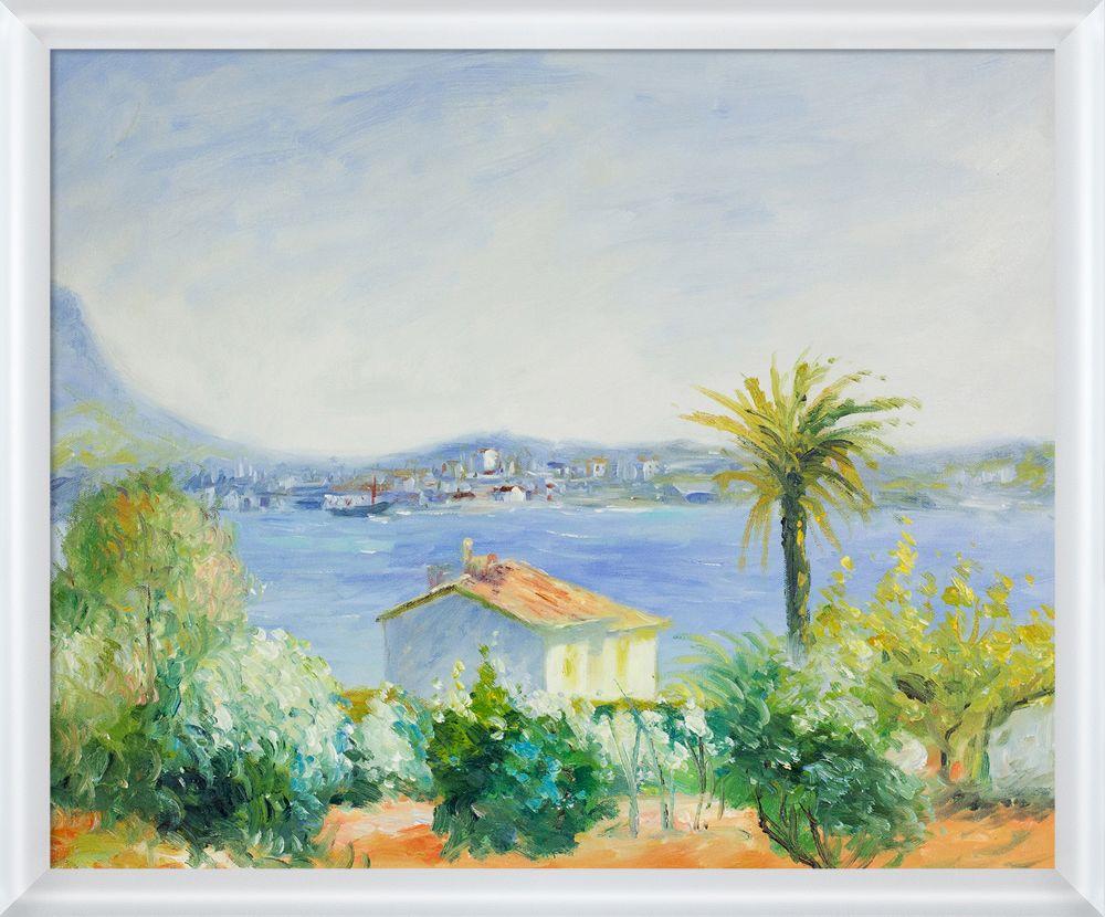 Tamaris, France Pre-framed - Moderne Blanc Frame 20" X 24"