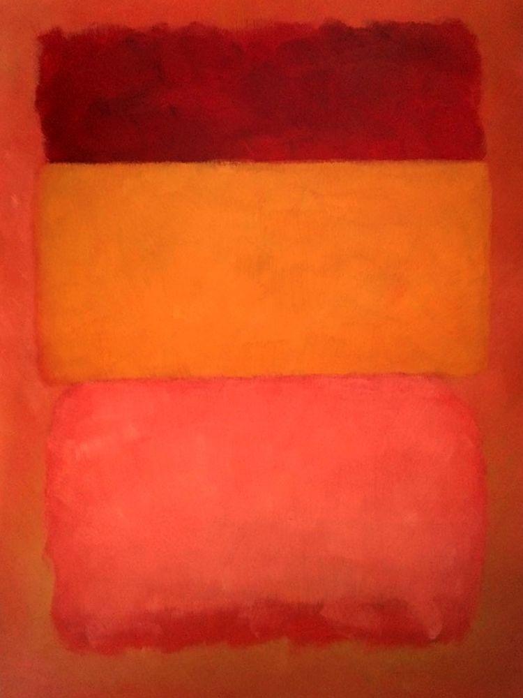 Orange, Red, Yellow, 1961