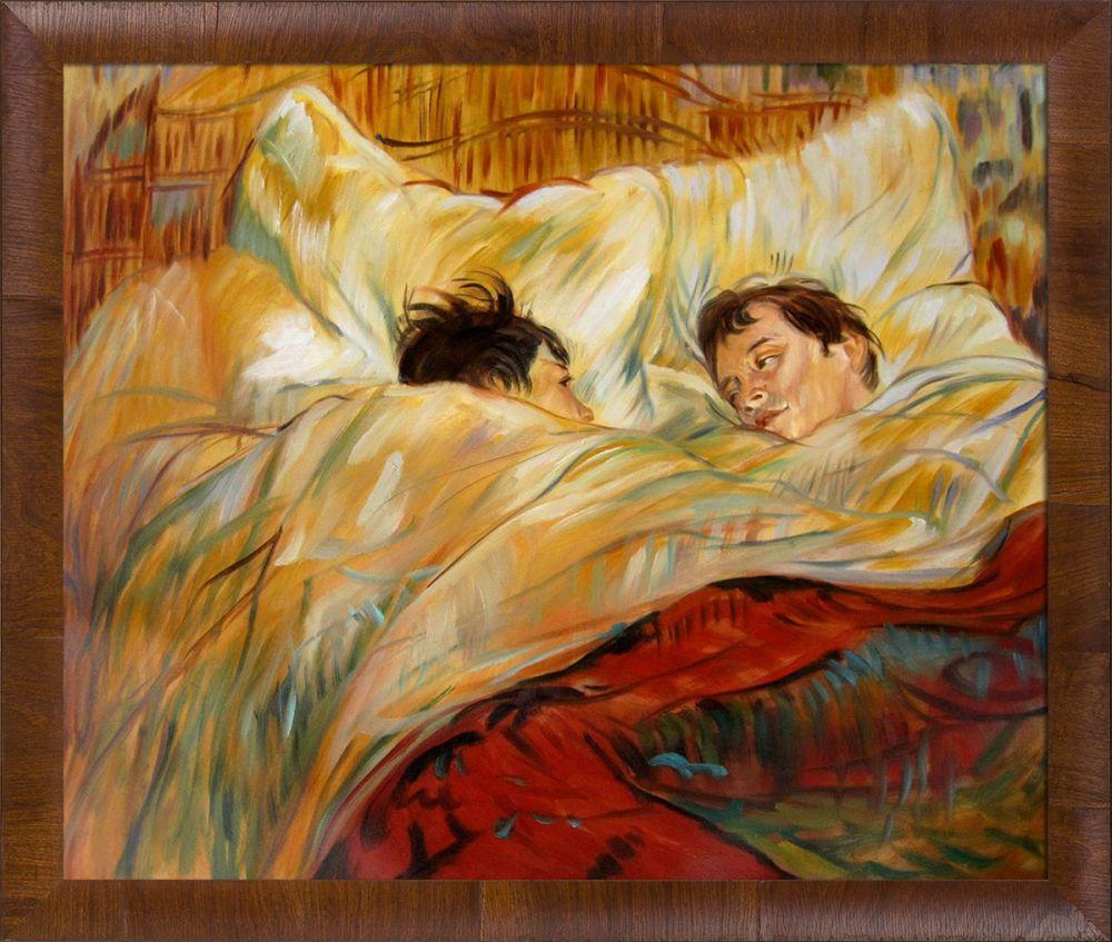 The Bed Pre-Framed - Panzano Olivewood Frame 20" X 24"