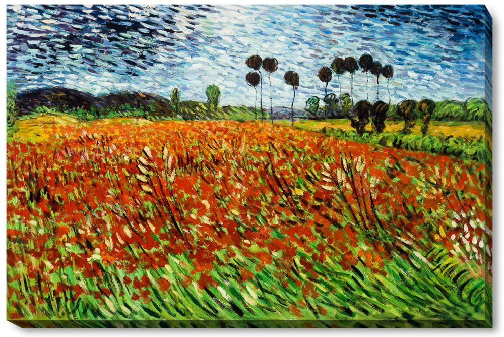 Field of Poppies Gallery-Wrapped - Gallery Wrap 24"X36"