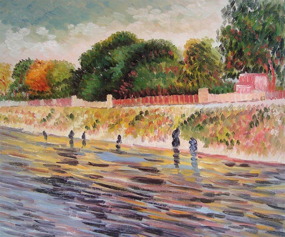 The Banks of the Seine May-June