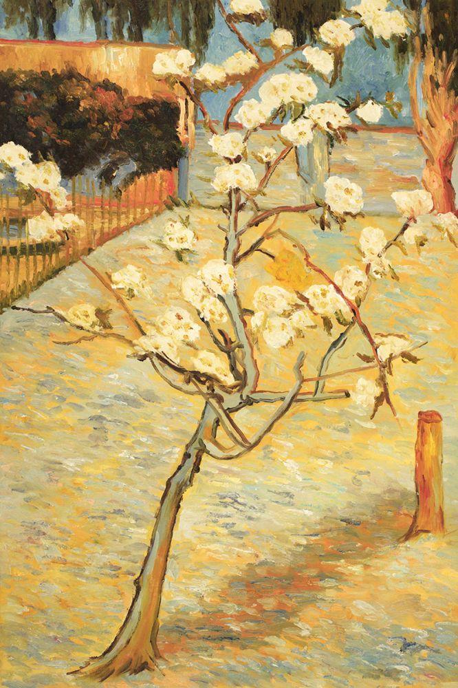 Pear Tree in Blossom