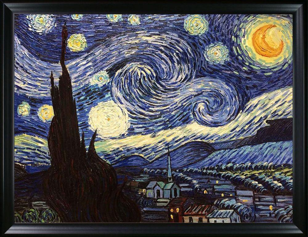 Starry Night Pre-Framed