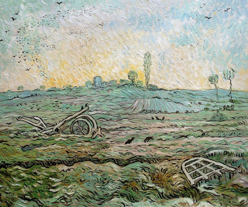 The Plough and the Harrow (After Millet), 1890