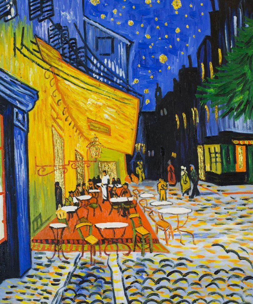 Cafe Terrace at Night (Luxury Line)