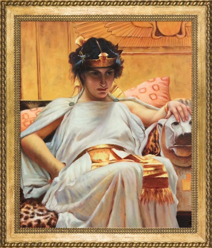 Cleopatra, 1888 Pre-Framed - Verona Gold Braid Frame 20"X24"