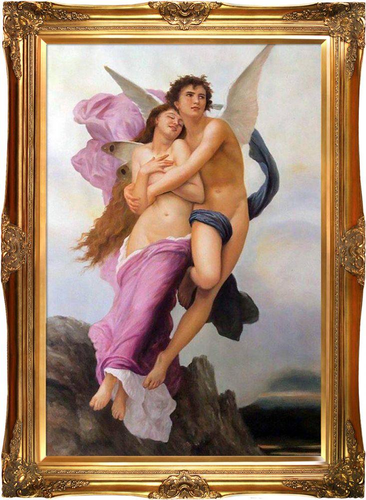 The Abduction of Psyche, 1895 Pre-Framed - Victorian Gold Frame 24"X36"