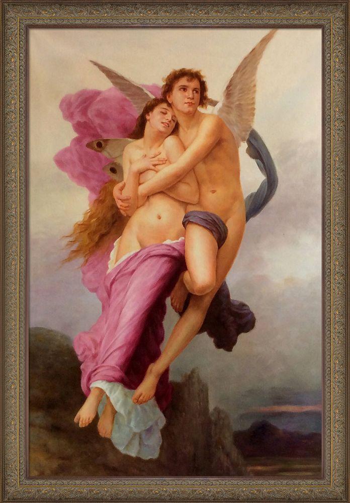 The Abduction of Psyche, 1895 Pre-Framed - Victorian Bronze Frame 24