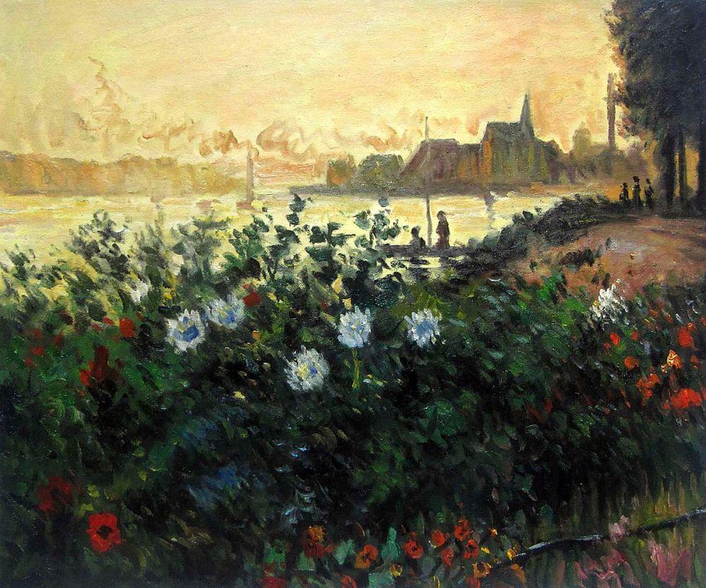 Argenteuil, Flowers by the Riverbank