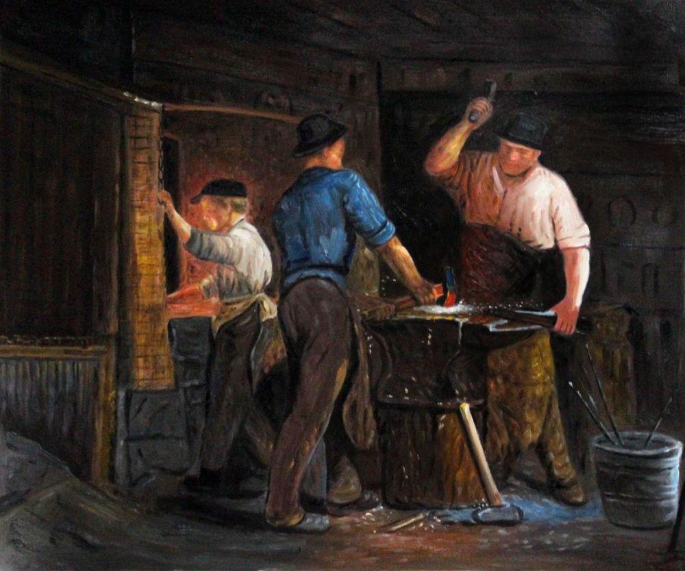 Blacksmith at Hornbaek