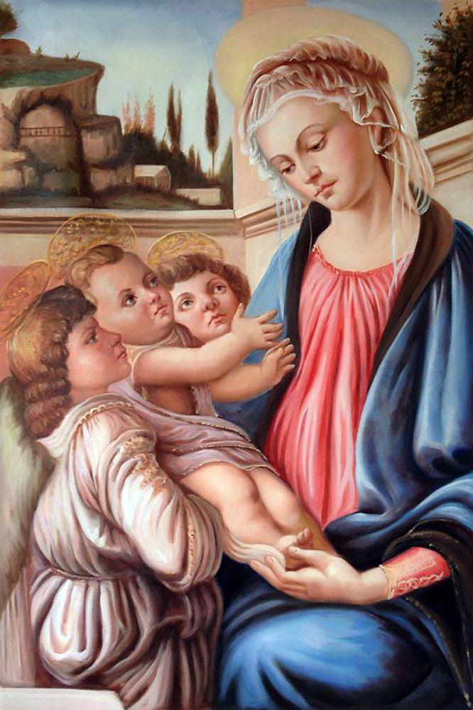 Madonna with two angels