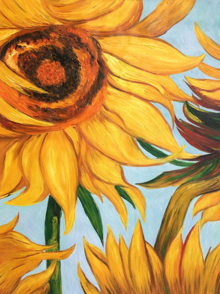 Sunflowers (detail)