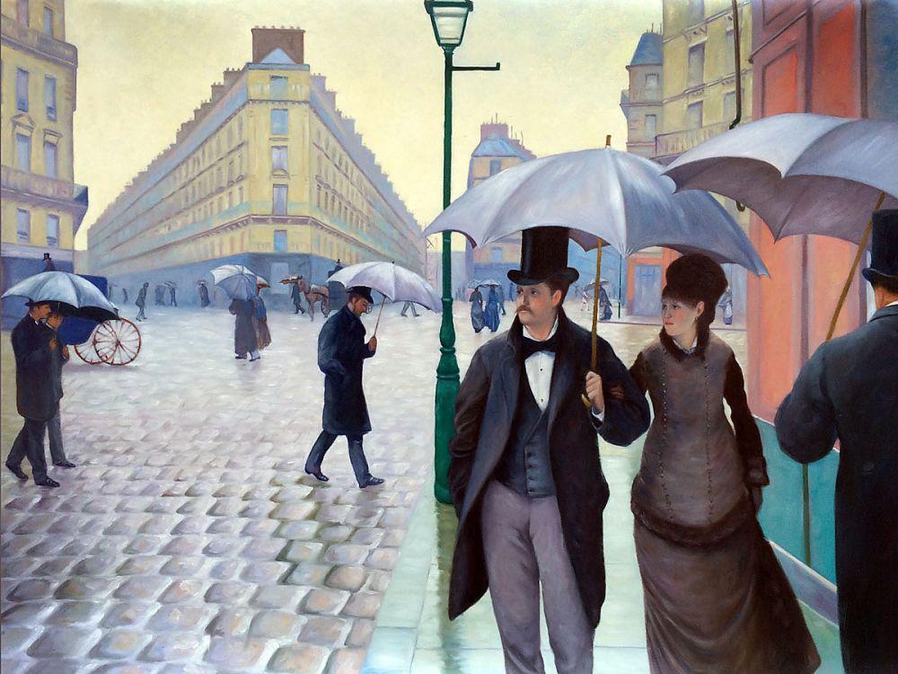 A Paris Street, Rainy Day