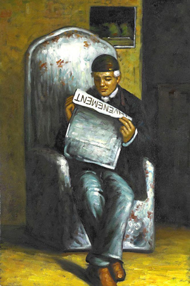 Artist's Father Reading