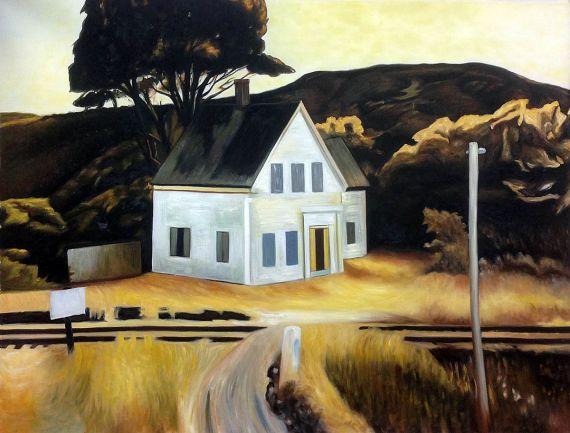 Edward Hopper - Cape Cod in October - Reproduction Painting