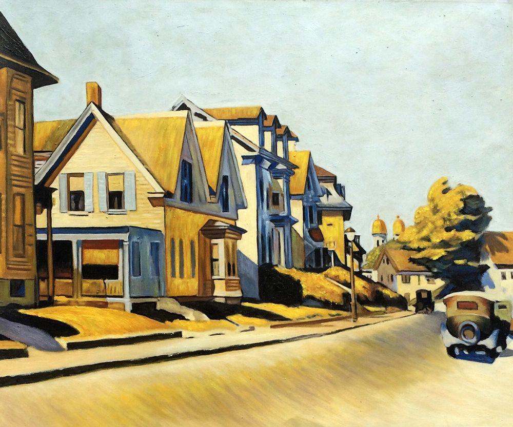 Street Scene, Gloucester, 1934