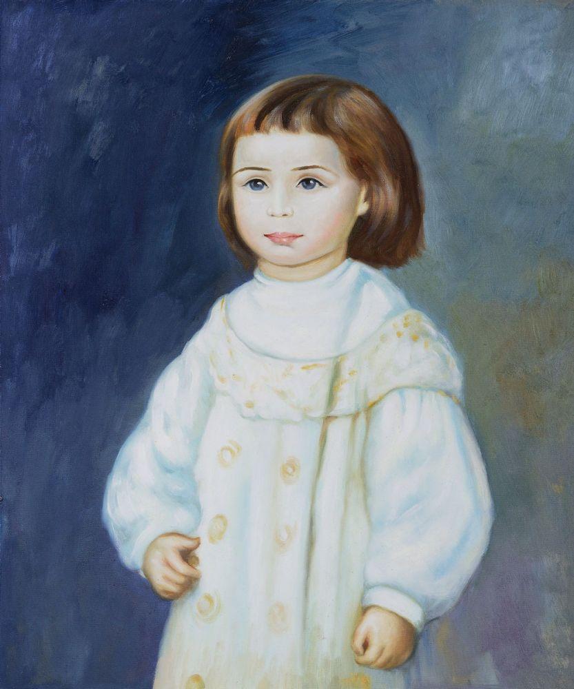 Lucie Berard (Child in White), 1883