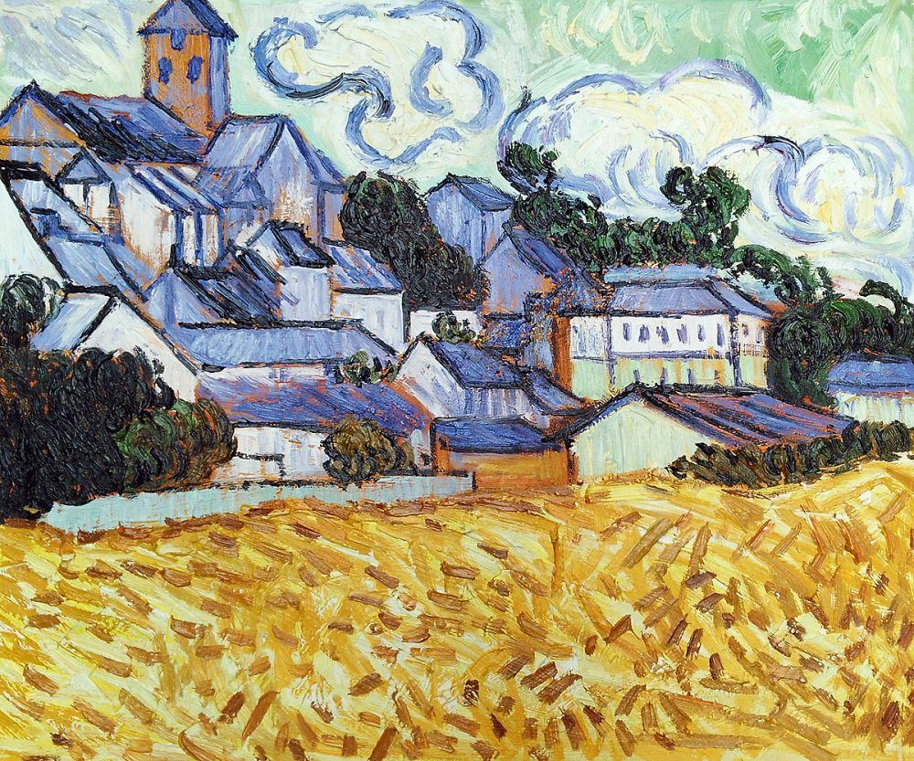 View of Auvers with Church, 1890