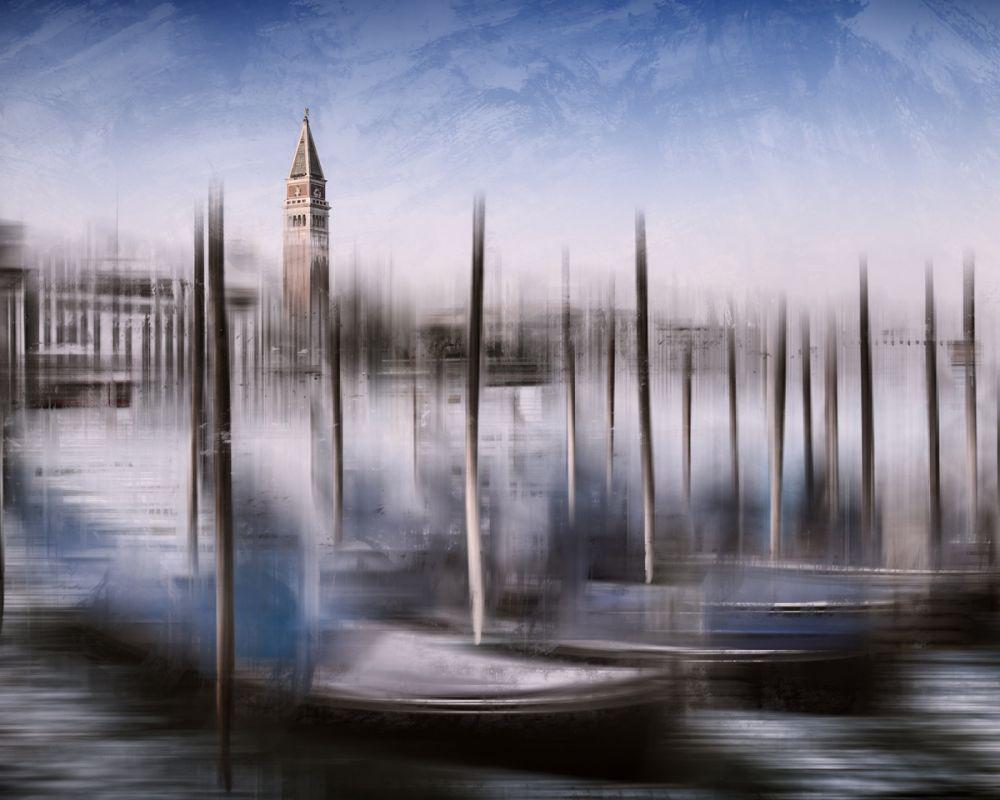 City Art, Venice Grand Canal and St Marks Campanile