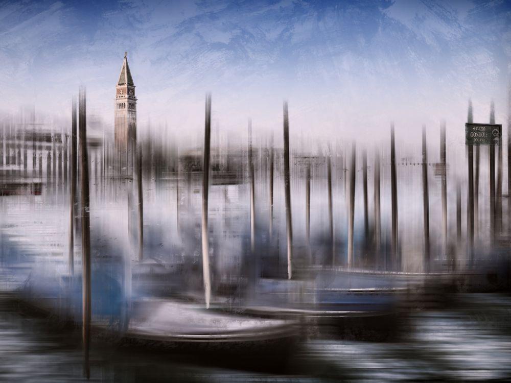 City Art, Venice Grand Canal and St Marks Campanile