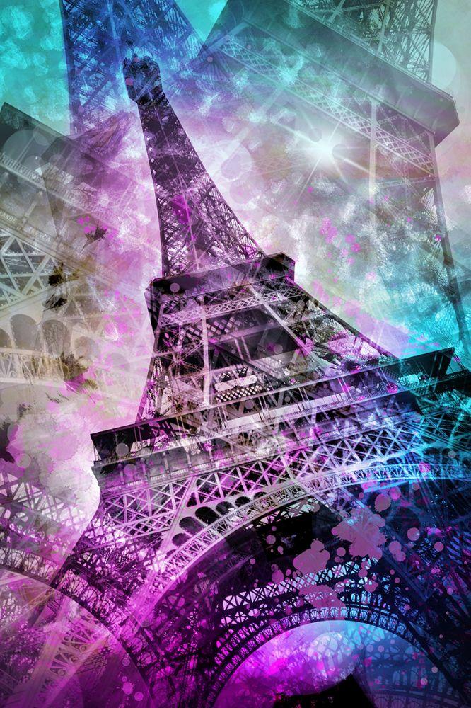 Pop Art, Eiffel Tower