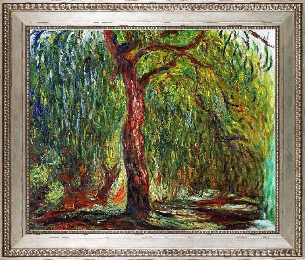 Weeping Willow Pre-Framed - Versailles Silver King Frame 20" X 24"