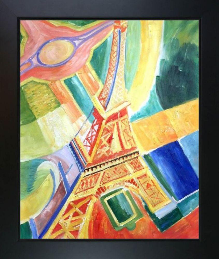 La Tour Eiffel, 1928 - New Age Black Frame 20"X24"