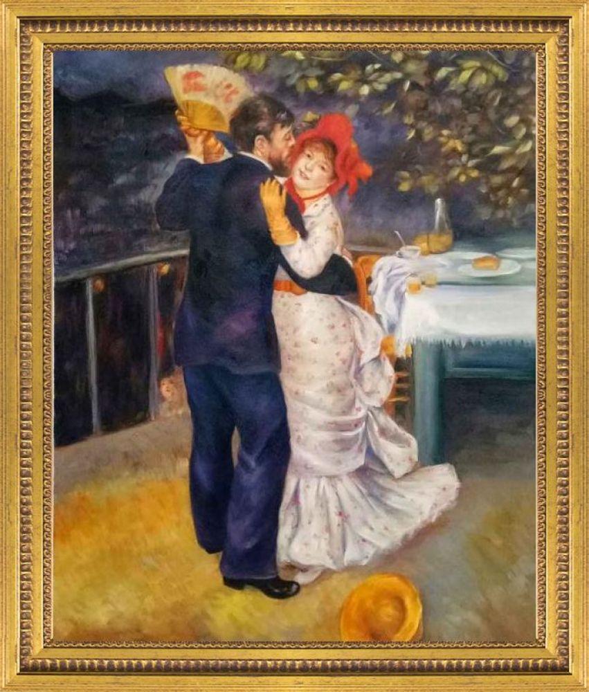 Dance in the Country Pre-Framed - Versailles Gold Queen Frame 20" X 24"