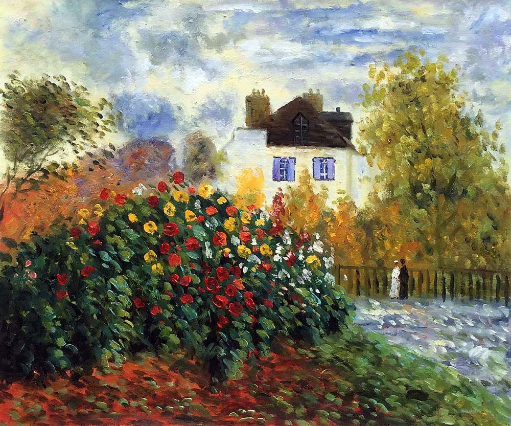 The Garden of Monet at Argenteuil, 1873