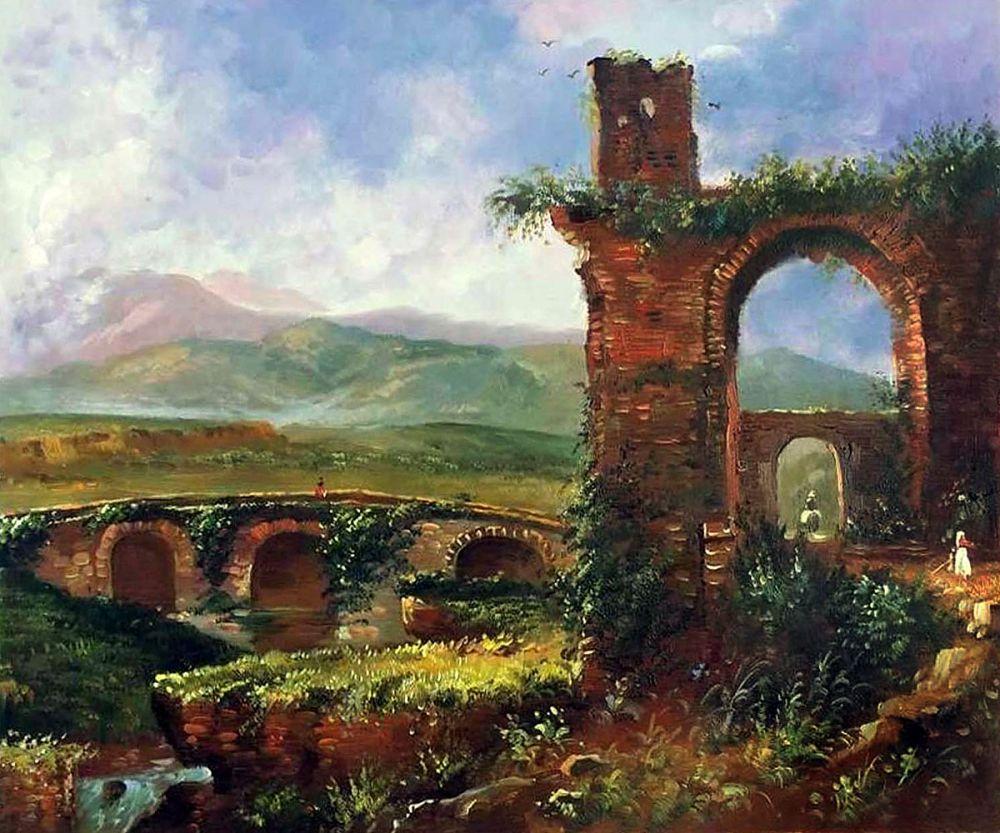A View Near Tivoli (Morning), 1832