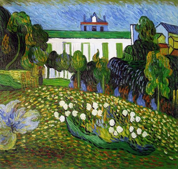 Daubigny’s Garden by Van Gogh Hand Painted Oil Reproduction