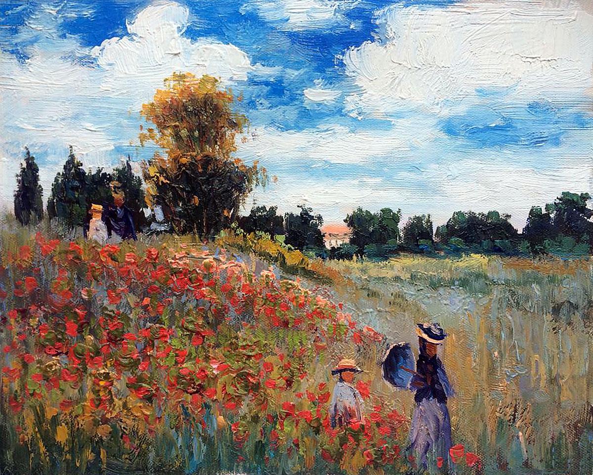 Claude Monet - Hand-Painted Reproduction Oil Paintings